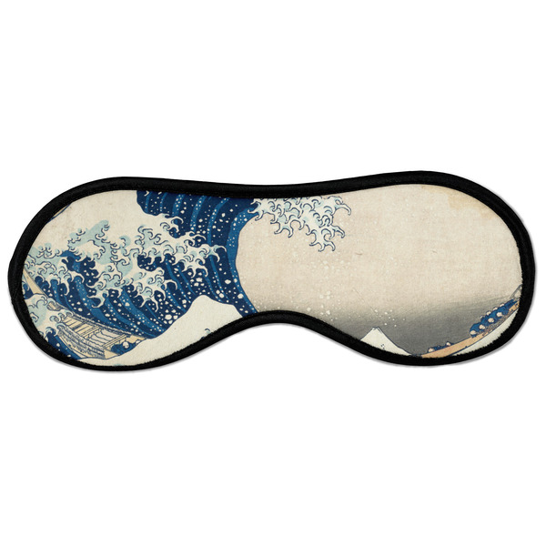 Custom Great Wave off Kanagawa Sleeping Eye Masks - Large