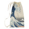 Great Wave off Kanagawa Small Laundry Bag - Front View