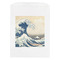 Great Wave off Kanagawa White Treat Bag - Front View