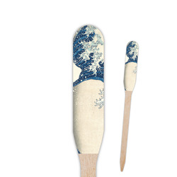 Great Wave off Kanagawa Paddle Wooden Food Picks