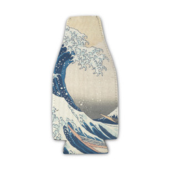 Great Wave off Kanagawa Zipper Bottle Cooler