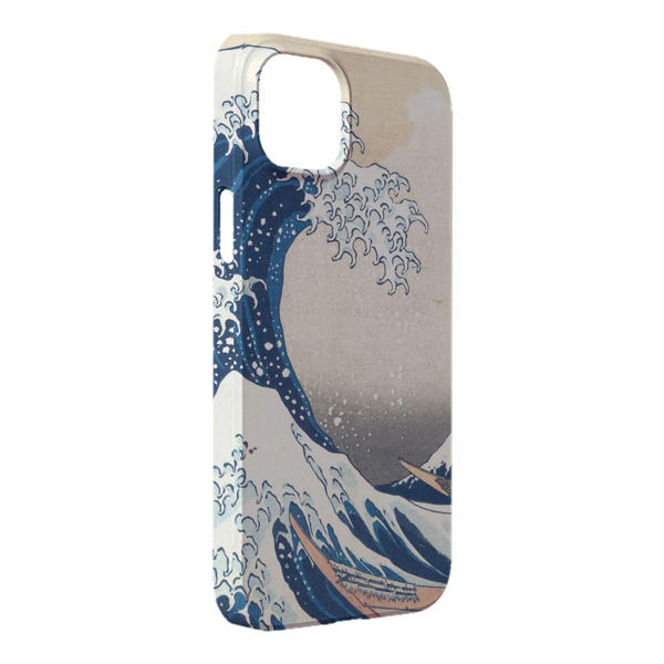 Custom Great Wave off Kanagawa iPhone Case - Plastic - iPhone 14 Plus