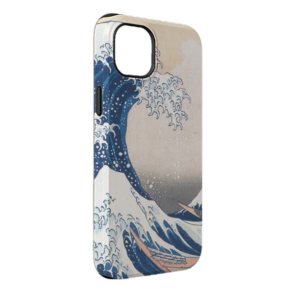 Custom Great Wave off Kanagawa iPhone Case - Rubber Lined - iPhone 14 Pro Max