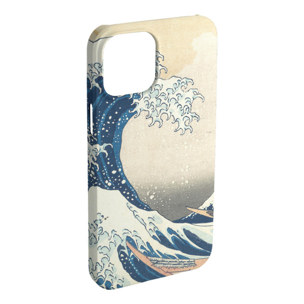 Custom Great Wave off Kanagawa iPhone Case - Plastic - iPhone 15 Plus