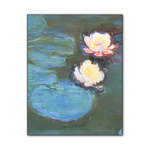 Water Lilies #2 Wood Print - 11x14