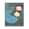 Water Lilies #2 11x14 Wood Print - Front View