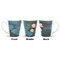 Water Lilies #2 12 Oz Latte Mug - Approval