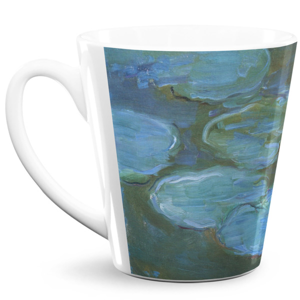 Custom Water Lilies #2 12 Oz Latte Mug