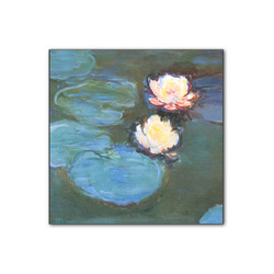 Water Lilies #2 Wood Print - 12x12