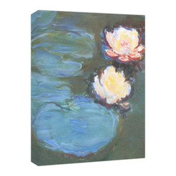 Water Lilies #2 Canvas Print - 16x20