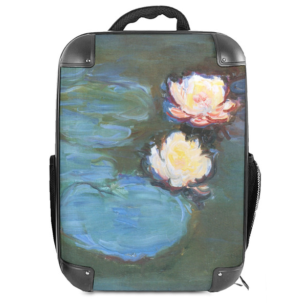 Custom Water Lilies #2 18" Hard Shell Backpack