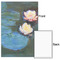 Water Lilies #2 20x30 - Matte Poster - Front & Back