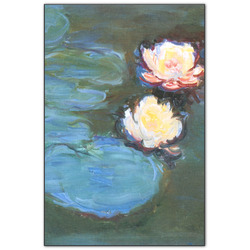 Water Lilies #2 Wood Print - 20x30