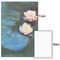 Water Lilies #2 24x36 - Matte Poster - Front & Back