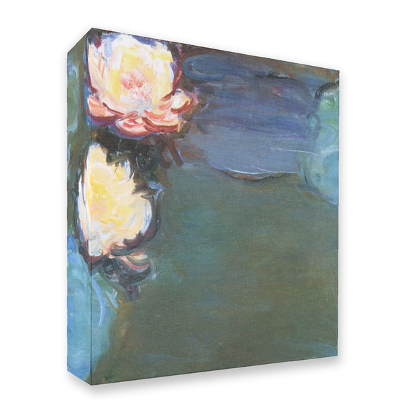 Custom Water Lilies #2 3 Ring Binder - Full Wrap - 2"