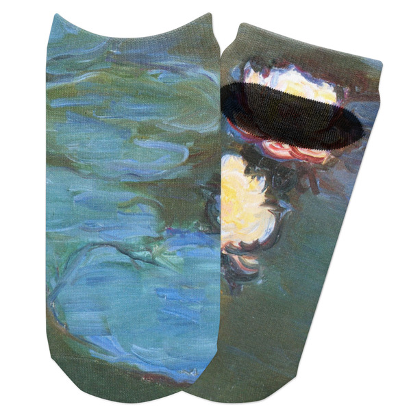 Custom Water Lilies #2 Adult Ankle Socks