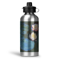 Water Lilies #2 Water Bottle - Aluminum - 20 oz