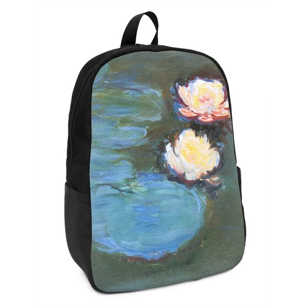 Custom Water Lilies #2 Kids Backpack