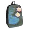 Water Lilies #2 Backpack - angled view