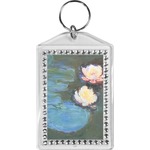 Water Lilies #2 Bling Keychain