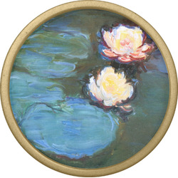 Water Lilies #2 Cabinet Knob - Gold