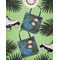 Water Lilies #2 Canvas Tote Lifestyle Front and Back- 13x13