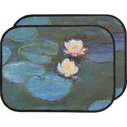 Water Lilies #2 Car Floor Mats (Back Seat)