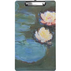 Water Lilies #2 Clipboard (Legal Size)