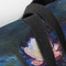 Water Lilies #2 Closeup of Tote w/Black Handles