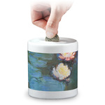 Water Lilies #2 Coin Bank