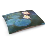 Water Lilies #2 Dog Bed - Medium