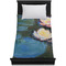 Water Lilies #2 Duvet Cover - Twin XL - On Bed - No Prop