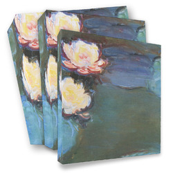 Water Lilies #2 3 Ring Binder - Full Wrap