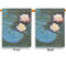 Water Lilies #2 Garden Flags - Large - Double Sided - APPROVAL