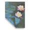 Water Lilies #2 Garden Flags - Large - Double Sided - FRONT FOLDED