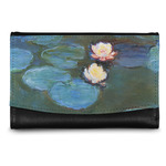 Water Lilies #2 Genuine Leather Women's Wallet - Small