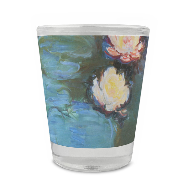 Custom Water Lilies #2 Glass Shot Glass - 1.5 oz - Single