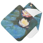 Water Lilies #2 Hooded Baby Towel