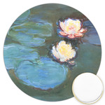 Water Lilies #2 Printed Cookie Topper - 3.25"