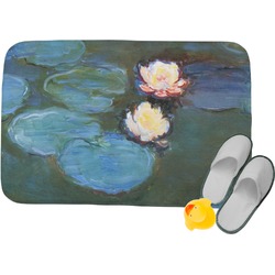 Water Lilies #2 Memory Foam Bath Mat - 24"x17"