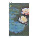 Water Lilies #2 Microfiber Golf Towel - Small