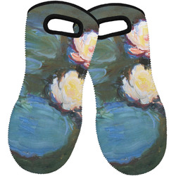 Water Lilies #2 Neoprene Oven Mitts - Set of 2