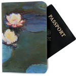 Water Lilies #2 Passport Holder - Fabric