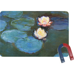 Water Lilies #2 Rectangular Fridge Magnet