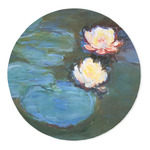 Water Lilies #2 5' Round Indoor Area Rug