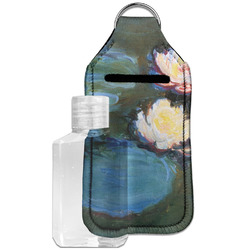 Water Lilies #2 Hand Sanitizer & Keychain Holder - Large