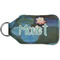 Water Lilies #2 Sanitizer Holder Keychain - Small (Back)