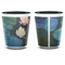 Water Lilies #2 Shot Glass - Two Tone - APPROVAL