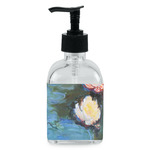 Water Lilies #2 Glass Soap & Lotion Bottle - Single Bottle