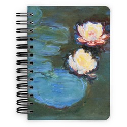 Water Lilies #2 Spiral Notebook - 5x7